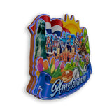 Refrigerator Magnet for Amsterdam Netherlands  1971