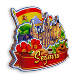 Refrigerator Magnet for Segovia Spain  1511