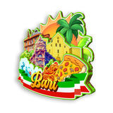 Kühlschrankmagnet für Bari, Italien 1288