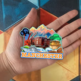 Refrigerator Magnet for Manchester New Hampshire USA  1048