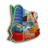 Kühlschrankmagnet für Pisa, Italien 1294