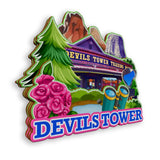 Refrigerator Magnet for Devils Tower Wyoming USA  924