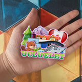 Refrigerator Magnet for Ucluelet Canada  1893