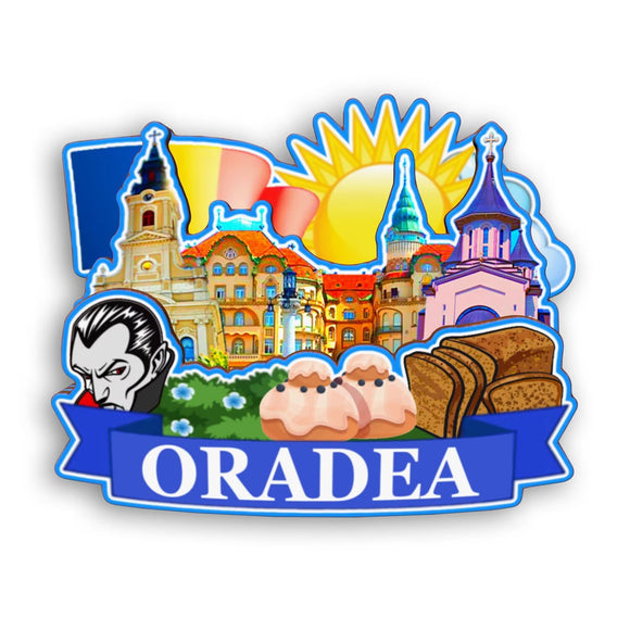 Refrigerator Magnet for Oradea Romania  2329