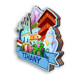 Магнит на холодильник для Tihany Венгрия 2156