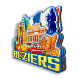 Refrigerator Magnet for Beziers France  2629