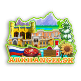 Refrigerator Magnet for Arkhanglsk Russia  2565