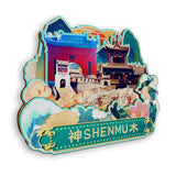 Refrigerator Magnet for Shenshui, Shaanxi, China  775