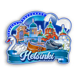 Refrigerator Magnet for Helsinki Finland  2332