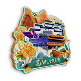Refrigerator Magnet for Wuhu, Anhui, China  740