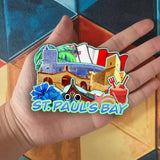 Refrigerator Magnet for St.Paul's Bay Malta  2311