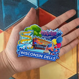 Магнит на холодильник для Wisconsin Dells, Wisconsin USA 918