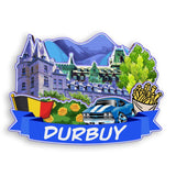 Refrigerator Magnet for Durbuy Belgium  2023