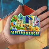 Refrigerator Magnet for Medjugorje Bosnia and Herzegovina  2409