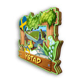 Refrigerator Magnet for Ystad Sweden  2173