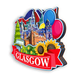 Refrigerator Magnet for Glasgow UK  1446
