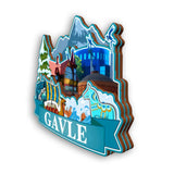 Refrigerator Magnet for Gavle Sweden  2188
