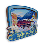 Refrigerator Magnet for Chamdo, Tibet, China  840