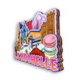 Refrigerator Magnet for La Rochelle France  2574