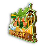 Refrigerator Magnet for Trakai Lithuania  2479