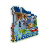 Refrigerator Magnet for Lasithi Greece  1786