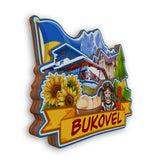 Refrigerator Magnet for Bukovel Ukraine  2400