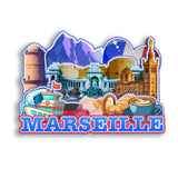 Refrigerator Magnet for Marseille France  2592