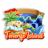 Refrigerator Magnet for Tenerife Island Spain  1429