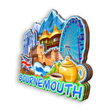 Kühlschrankmagnet für Bournemouth UK 1490