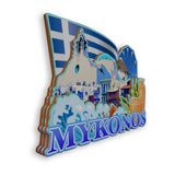 Refrigerator Magnet for Mykonos Greece  1709
