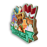 Refrigerator Magnet for Liepaja Latvia  2491