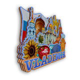 Refrigerator Magnet for Vladimir Russia  2549