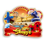 Refrigerator Magnet for Skopje North Macedonia  2504