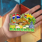 Refrigerator Magnet for Bangkok Thailand  2782
