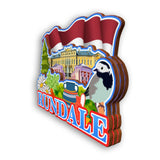Refrigerator Magnet for Rundale Latvia  2493
