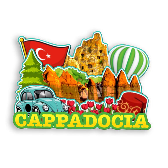 Kühlschrankmagnet für Kappadokien, Türkei 1659