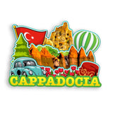 Kühlschrankmagnet für Kappadokien, Türkei 1659