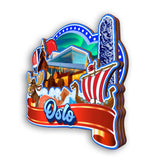 Refrigerator Magnet for Oslo Norway  2266
