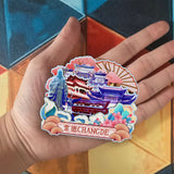 Refrigerator Magnet for Changde, Hunan, China  642