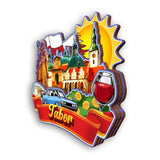 Refrigerator Magnet for Tabor Czech  2103