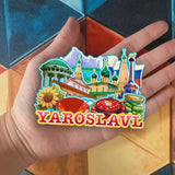 Refrigerator Magnet for Yaroslavl Russia  2552