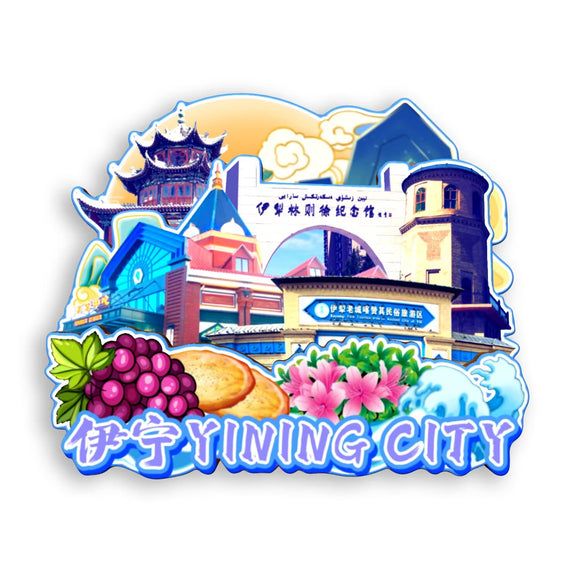 Kühlschrankmagnet für Yining, Xinjiang, China 626