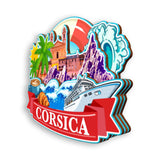 Refrigerator Magnet for Corsica France  1345