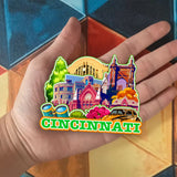 Refrigerator Magnet for Cincinnati Ohio USA  1099