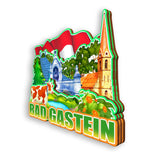 Kühlschrankmagnet für Bad Gastein Österreich 1615