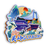Refrigerator Magnet for Guanling, Guizhou, China  671
