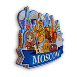 Магнит на холодильник для Москвы Россия 2518