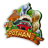 Kühlschrankmagnet für Dothan Alabama USA 362