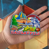 Магнит на холодильник для Даугавпилса Латвия 2497