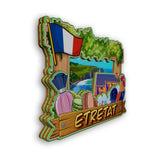 Refrigerator Magnet for Etretat France  2570